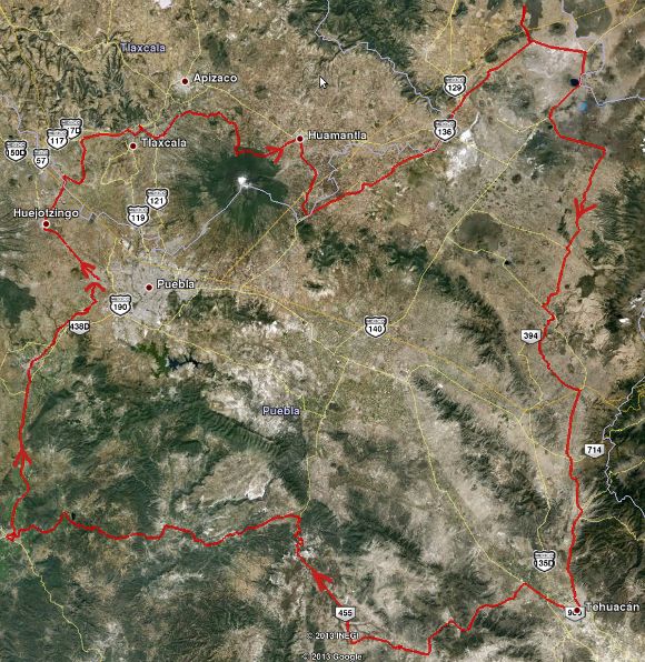 route map